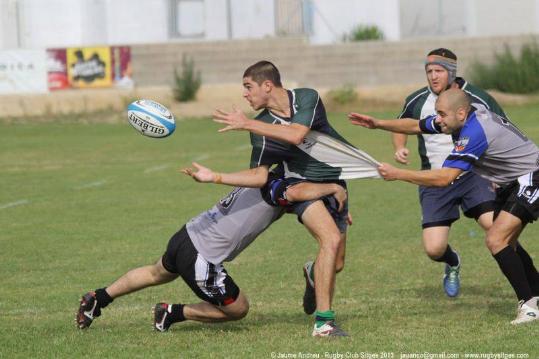 Jaume Andreu. Detall del darrer partit del RC Sitges
