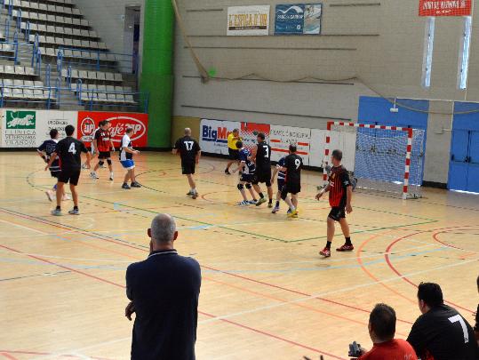Cedida. Detall del partit del Master del CH Vilanova