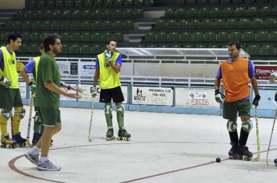 CP Calafell. Detall d'el primer entrenament de la temporada