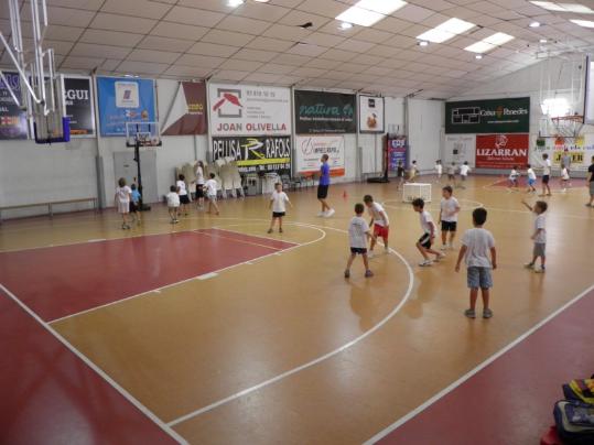 Cedida. Detall d'un entrenament