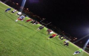 Cedida. Detall d'un entrenament dels Vilafranca Eagles