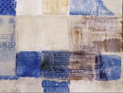 EIX. Detall d'una obra de Camil·la Pérez Salvà