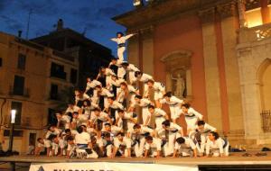 Olga Gòmez. Diada de la Colla dels Falcons de Vilanova