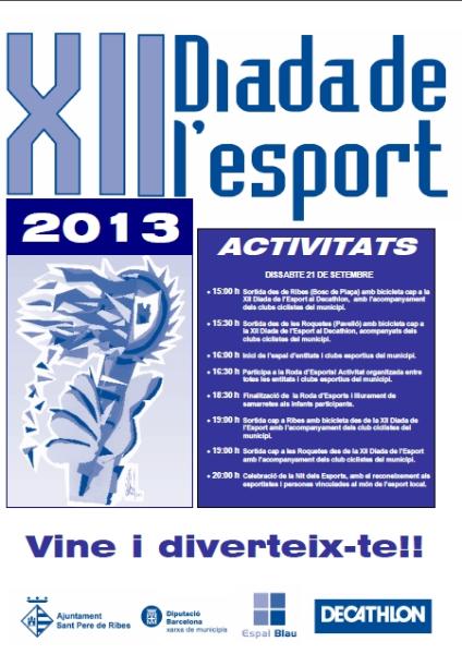 EIX. Diada de l'Esport de Sant Pere de Ribes