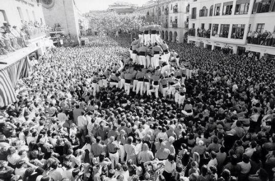 Castellers de Vilafranca. Diada de Tots Sants a Vilafranca