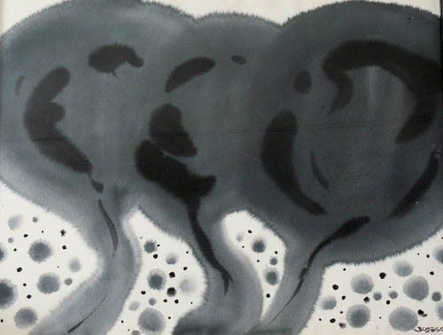 Budesca en blanc i negre