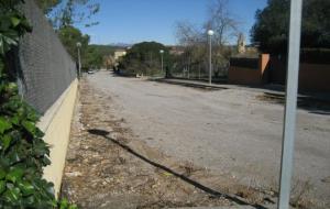 Ajuntament d'Olèrdola. El carrer Major de Sant Miquel s'acabarà d'urbanitzar