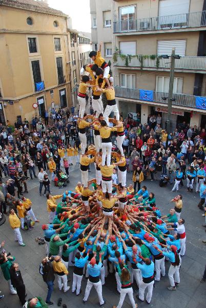 Maite Gomà. El cinc de set, màxim castell assolit a Terrassa pels Bordegassos