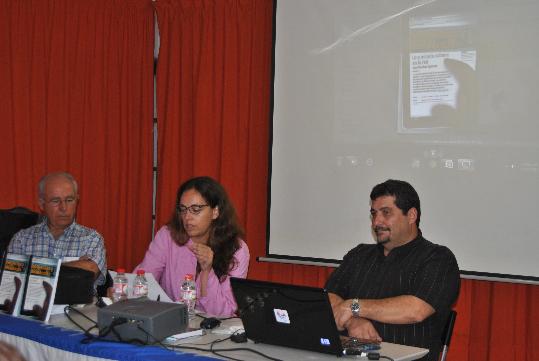 Aurora Sánchez. El periodista cubà Iroel Sánchez presenta a Vilanova el seu llibre 'Cuba: mentides i dissidències'