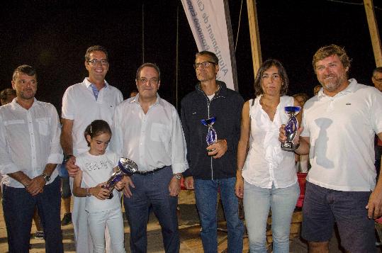 Cedida. Els guanyadors de la categoria Patí, al podi
