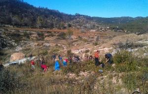ERC. ERC de Vilanova organitza una plantada de més d'un centenar d'alzines al Mas de l'Artís