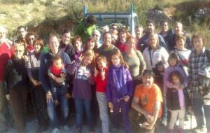 ERC de Vilanova organitza una plantada de més d'un centenar d'alzines al Mas de l'Artís