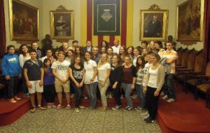 Ajuntament de Vilafranca. Estudiants dun institut de Bühl participen en un intercanvi amb lIES Milà i Fontanals
