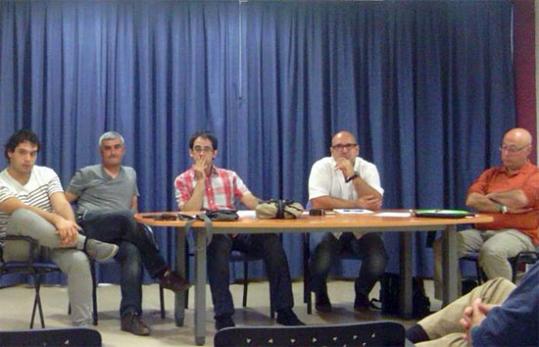 Eix. Executiva local d'ICV El Vendrell