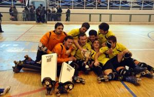 Els jugadors del Mataró, eufòrics / FEP