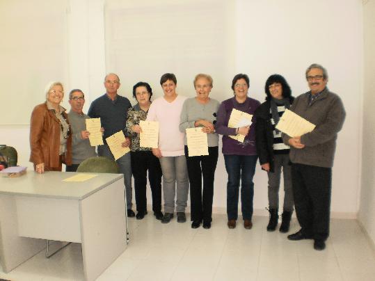 Ajuntament de Banyeres. Finalitza el taller de memòria de Banyeres del Penedès