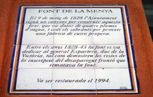 Font de la Menya