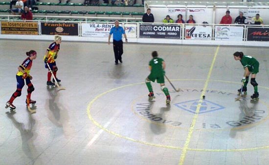 Derrota del sènior femení del CP Vilanova / JJ