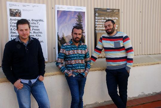 Festival Blanc. Gerard Figueras, Raúl Ramos i David d'Eboli