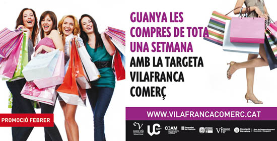Targeta Vilafranca Comerç