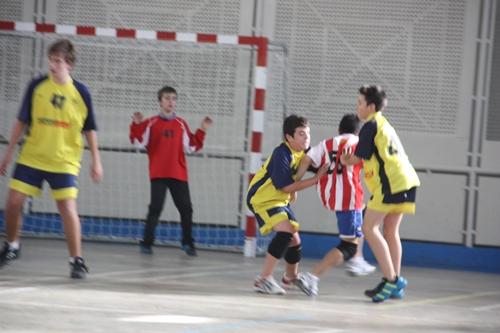 Imatge del partit de l'infantil masculí