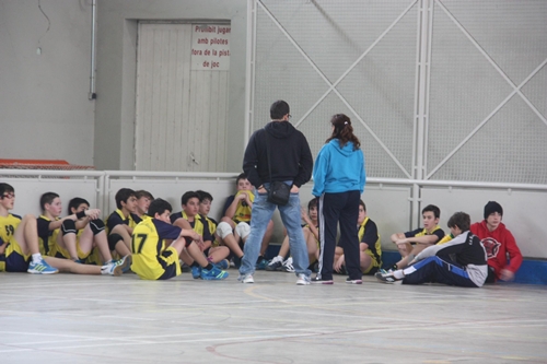 Xerrada tècnica abans del partit