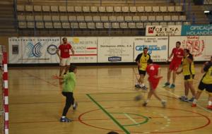 Imatge del partit del sènior masculí del CH Vilanova