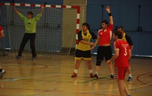 Imatge del partit de Copa Federació entre Vilanova i Bordils