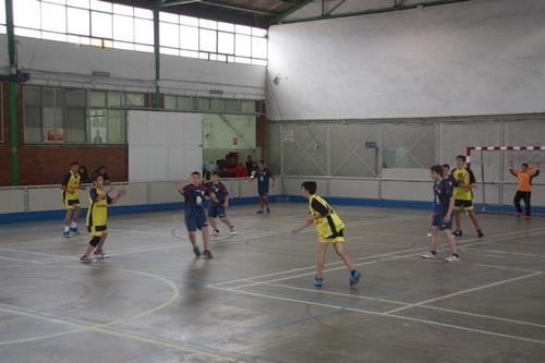 Imatge del partit de l'infantil del CEVG