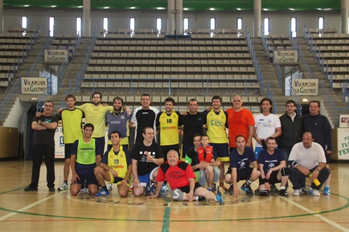 Imatge de grup dels integrants del nou equip de veterans