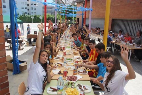 Detall del dinar, a l'escola l'Arjau