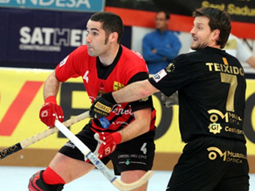 Detall del partit entre Noia i Blanes