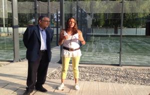 Detall de la inauguració