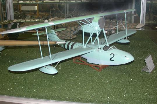 EIX. Imatge d'arxiu de la maqueta d'un hidroavió