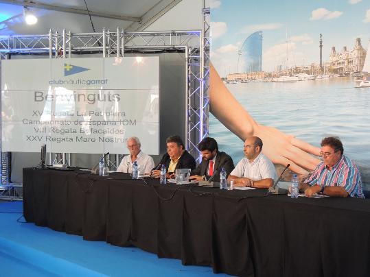 CN Garraf. Imatge de la presentació de les regates