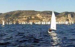 Eix. Imatge de la regata