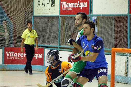 CP Calafell. Imatge del Calafell-Vendrell d'ahir a la nit