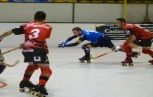 CP Vilafranca. Imatge del duel entre Vilafranca i Noia