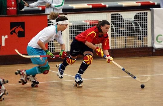 FEP. Imatge del partit contra Portugal