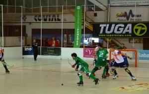 Imatge del partit de les seleccions masculines