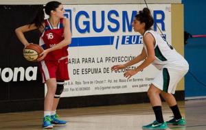 CB Samà. Imatge del partit del sènior femení