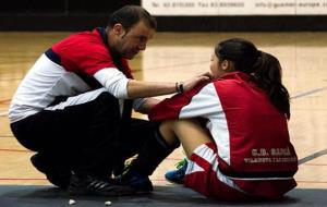 Imatge del partit del sènior femení