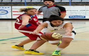 Imatge del partit del sènior femení