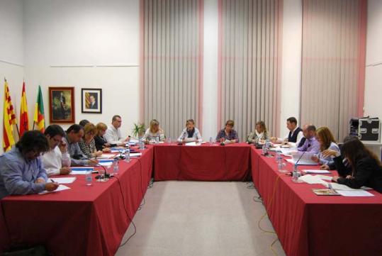 Ajt. Cubelles. Imatge del ple de setembre