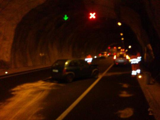 Ramon Delgado. Imatge d'un altre accident que va tenir lloc el mateix dia 24 de desembre a la C-15, però al terme municipal de Canyelles