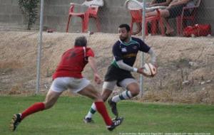 Imatges del partit entre el Rugbi Sitges i el GEiEG