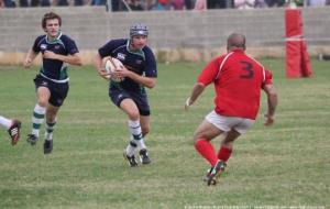 Imatges del partit entre el Rugbi Sitges i el GEiEG