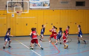 Imatge del partit del Mini femení A / Esteve Albiol