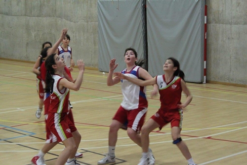 Imatge del partit del Mini Femení A / Esteve Albiol