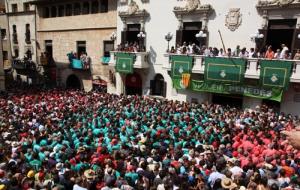 El color vermell torna a Sant Fèlix / Castellers de Vilafranca
